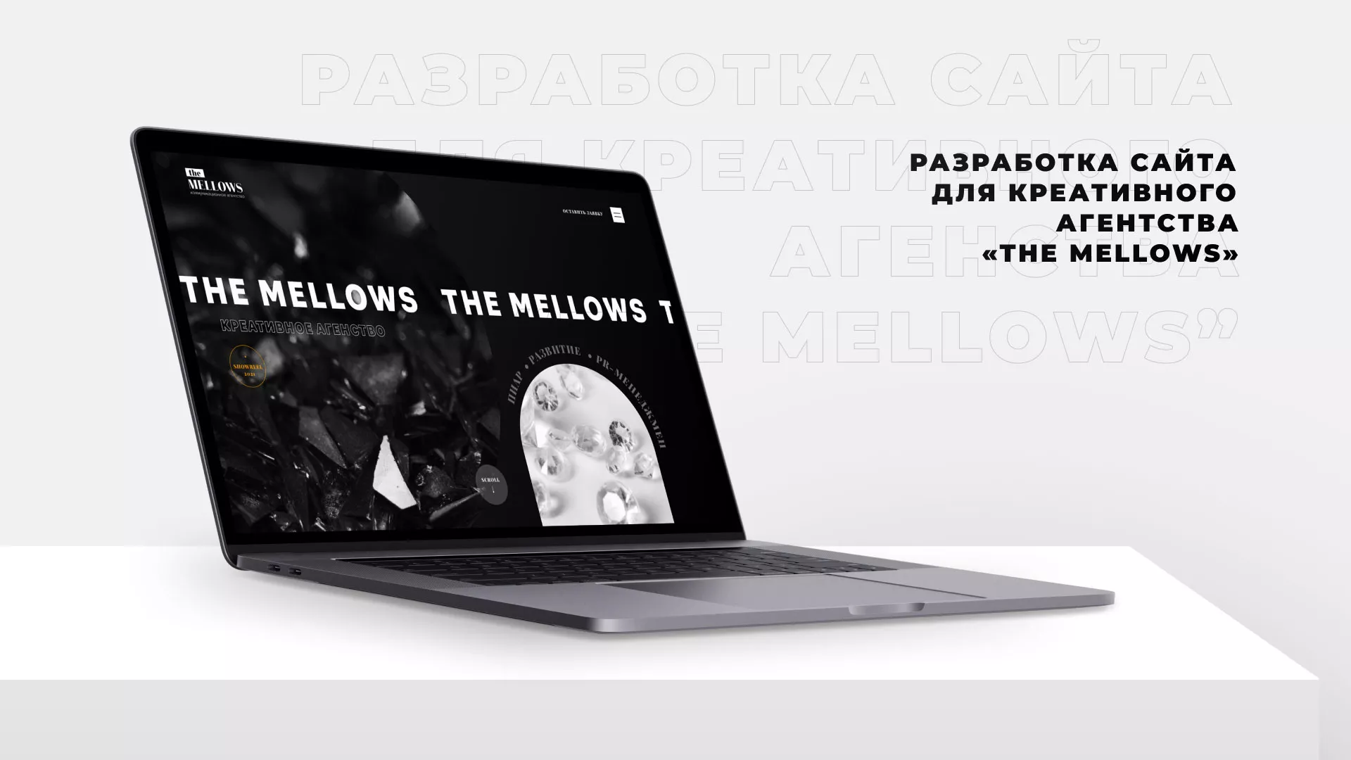 Разработка сайта креативного агентства «The Mellows» в Альметьевске